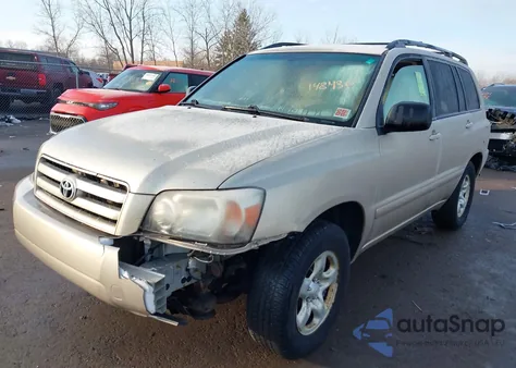 2006 Toyota Highlander from USA, damaged, VIN JTEGD21A360148430